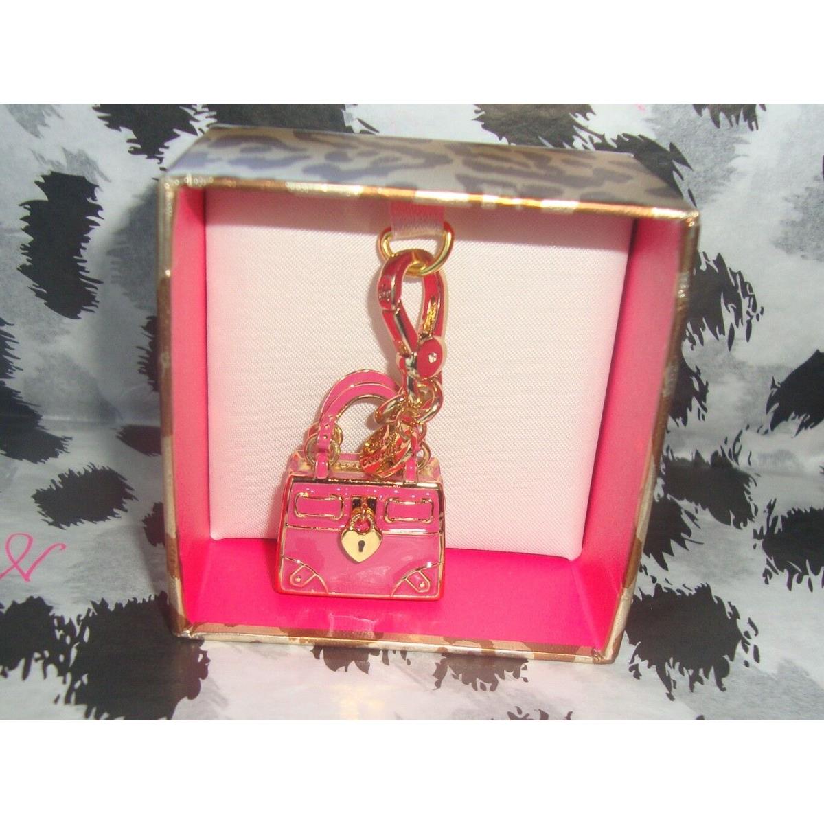 Juicy Couture Pink Daydreamer Bag Charm For Bracelet Necklace or Handbag