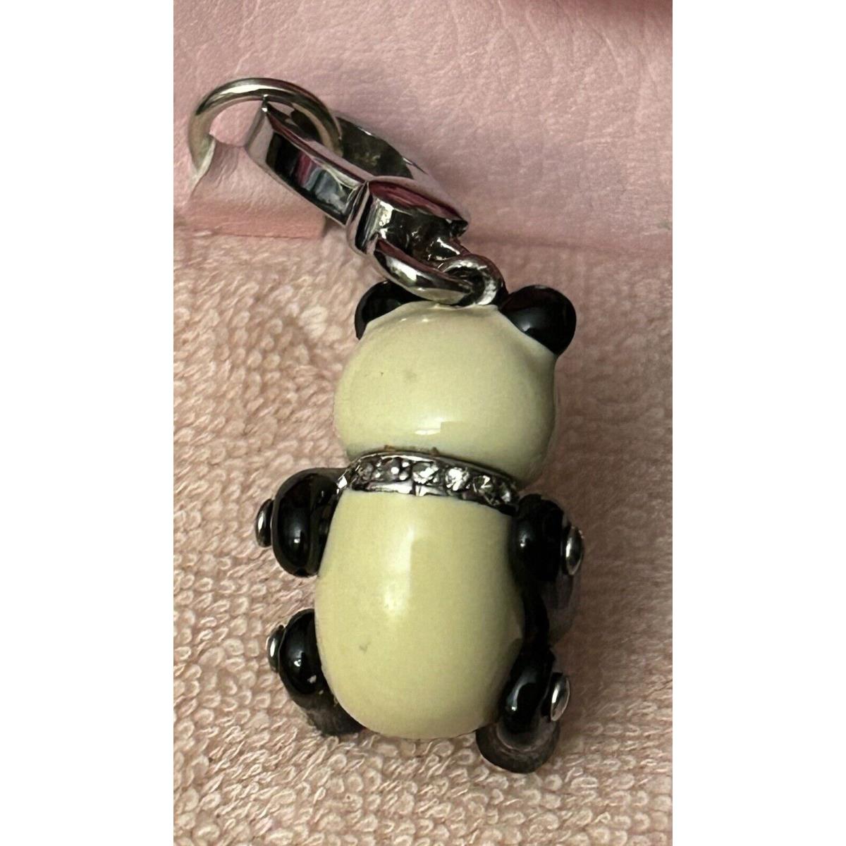 Juicy Couture Panda Bear Charm For Bracelet or Bag. Box 30