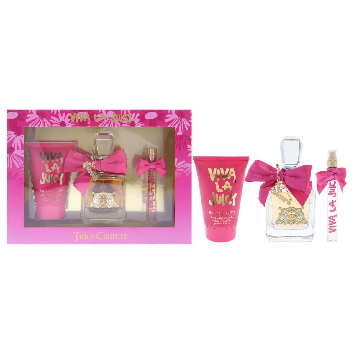 Viva La Juicy by Juicy Couture For Women - 3 Pc Gift Set