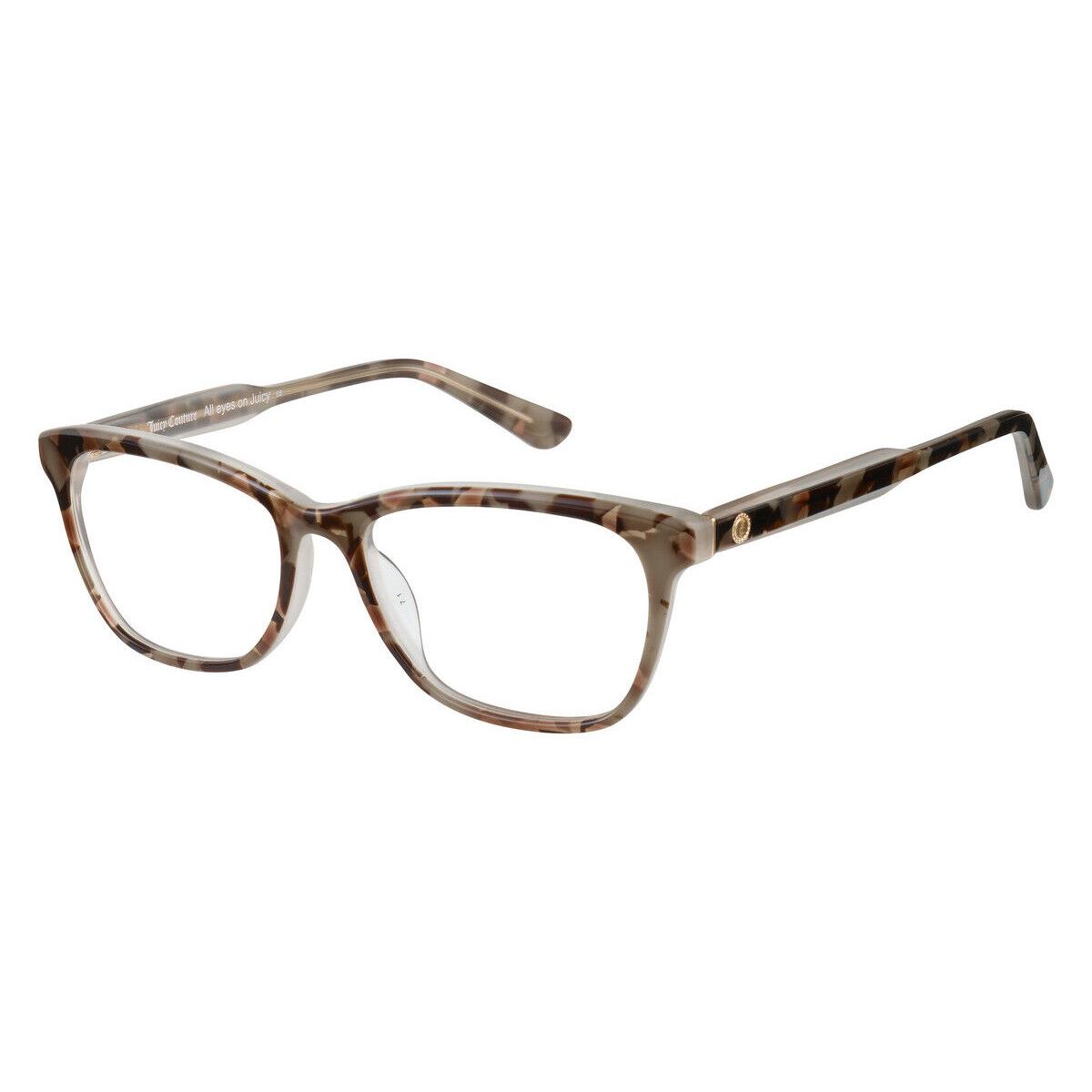 Juicy Couture 175 Eyeglasses Women 0FY6 Tortoise Rectangle 53