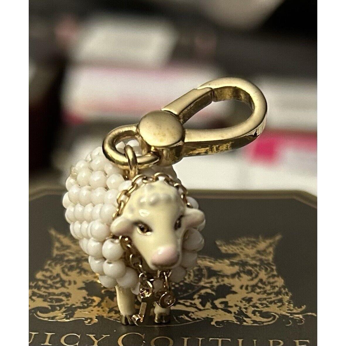 Juicy Couture Sheep Charm For Bracelet or Bag. Box 11