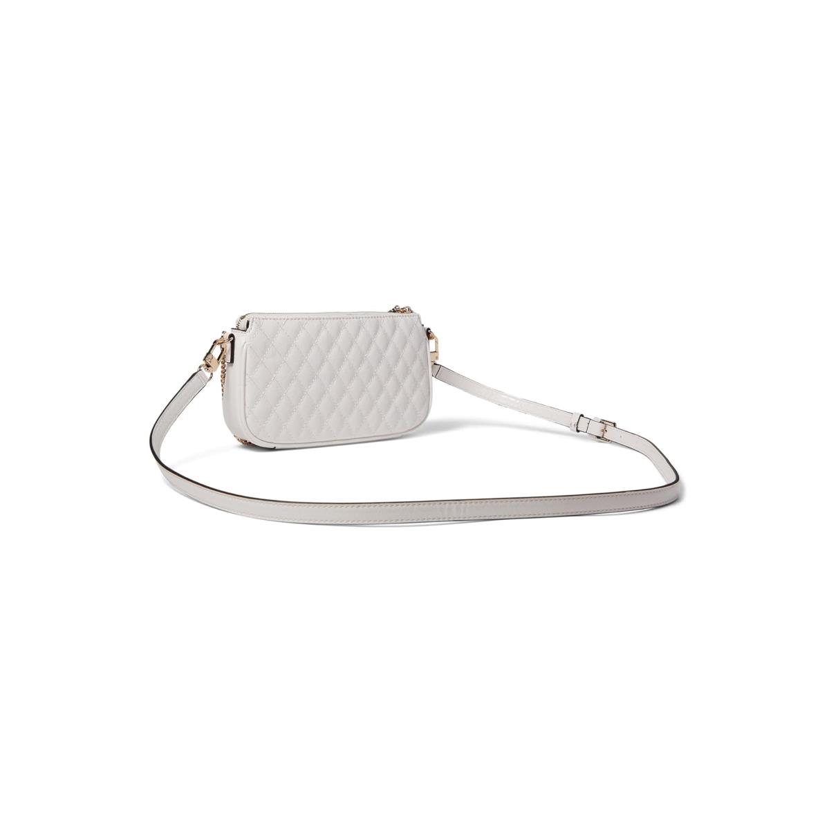 Woman`s Handbags Guess Yarmilla Double Pouch Crossbody White