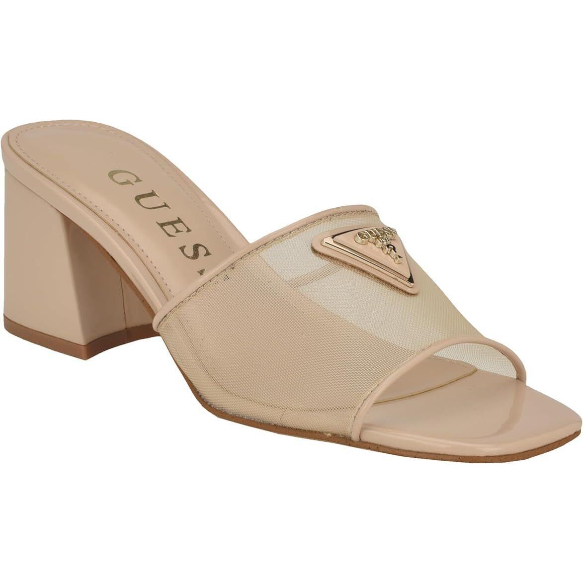 Guess G-GABLES2-LNA01: Women`s Gables Heeled Sandal Moonlight