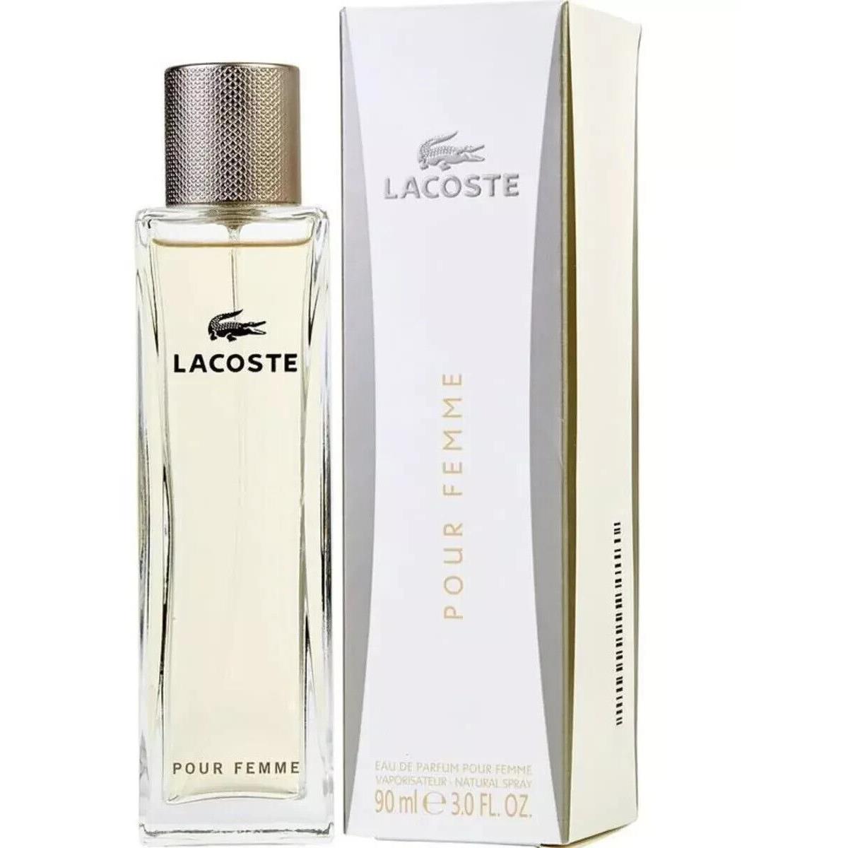 Lacoste Pour Femme Perfume Edp Spray For Women 3.0 oz 90 ML