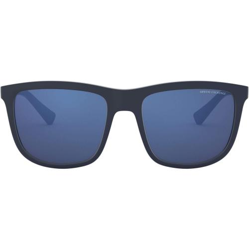 Armani Exchange AX4093 829555 56mm Man Sunglasses Matte Blue Frame