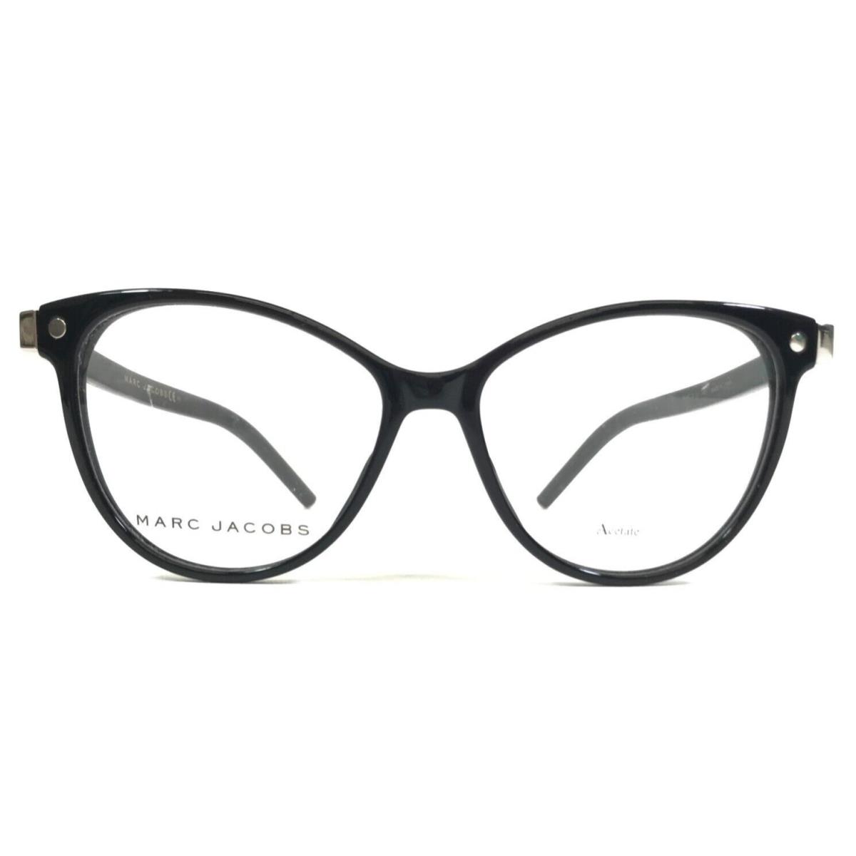 Marc Jacobs Eyeglasses Frames 20 807 Black Cat Eye Full Rim 51-15-145