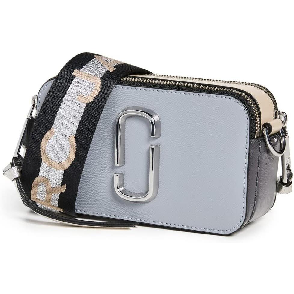 Marc Jacobs The Snapshot Crossbody Bag - Wolf Grey Multi