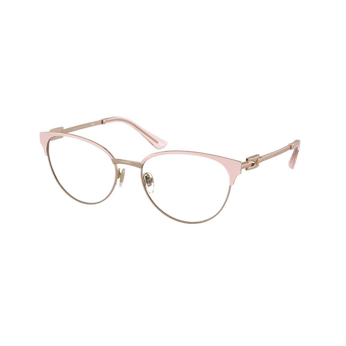 Bvlgari BV2247-2057-54 Gold Pink Eyeglasses