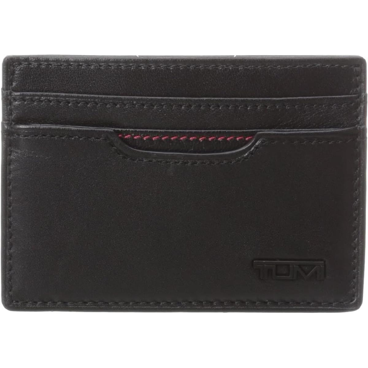 Tumi - Delta Money Clip Card Case Wallet with Rfid ID Lock For Men - Black