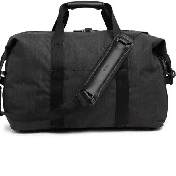 Tumi Expandable Travel Satchel Duffle Gray Grey