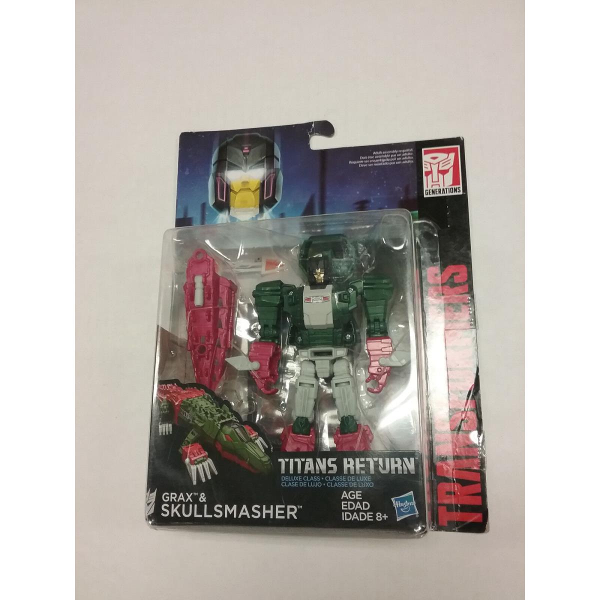 Transformers Titans Return Grax Skullsmasher Hasbro US