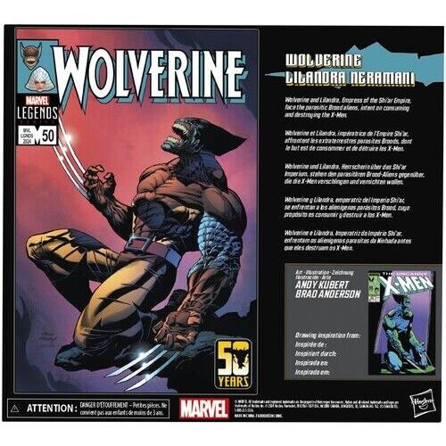 Hasbro Marvel Legends X-men Wolverine Lilandra Neramani