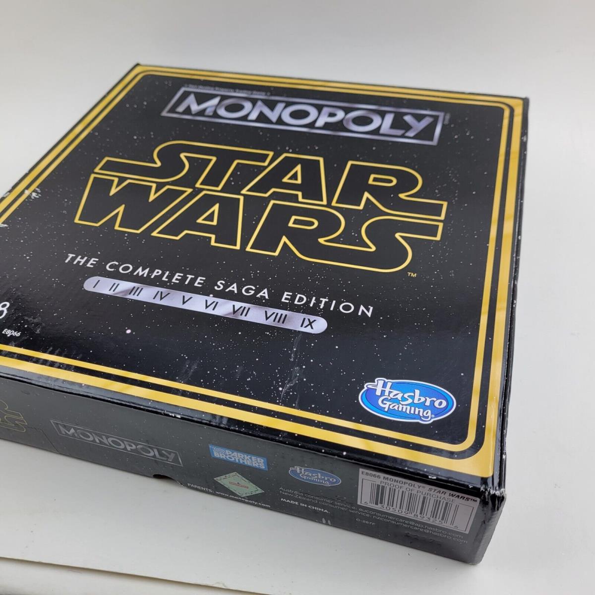 Monopoly: Star Wars Complete Saga Edition Board Game For Kids Ages 8 Up
