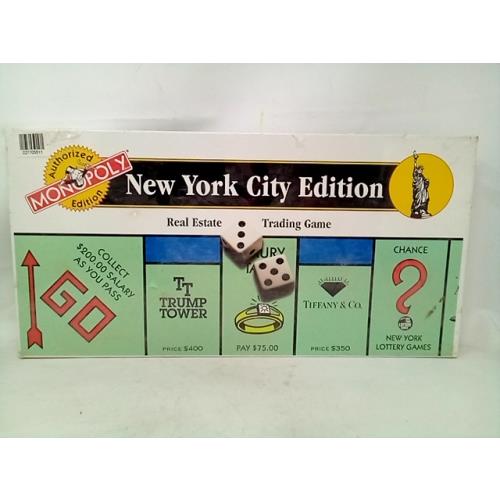 1998 York City Collectors Monopoly