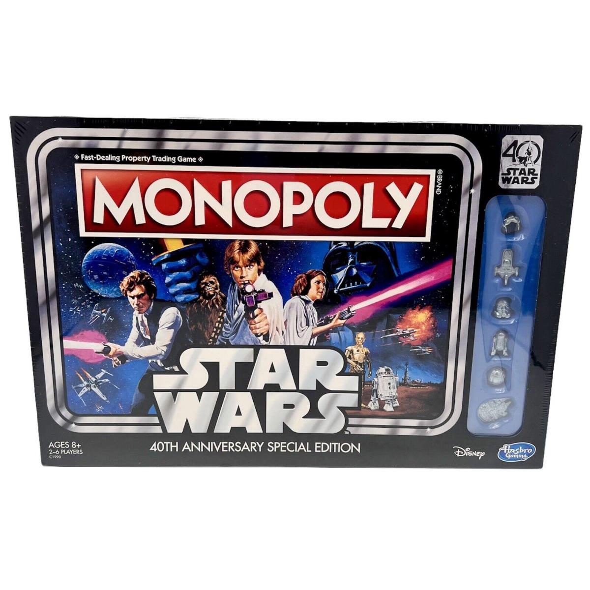 Monopoly Star Wars 40th Anniversary Special Edition 2016 Board Game