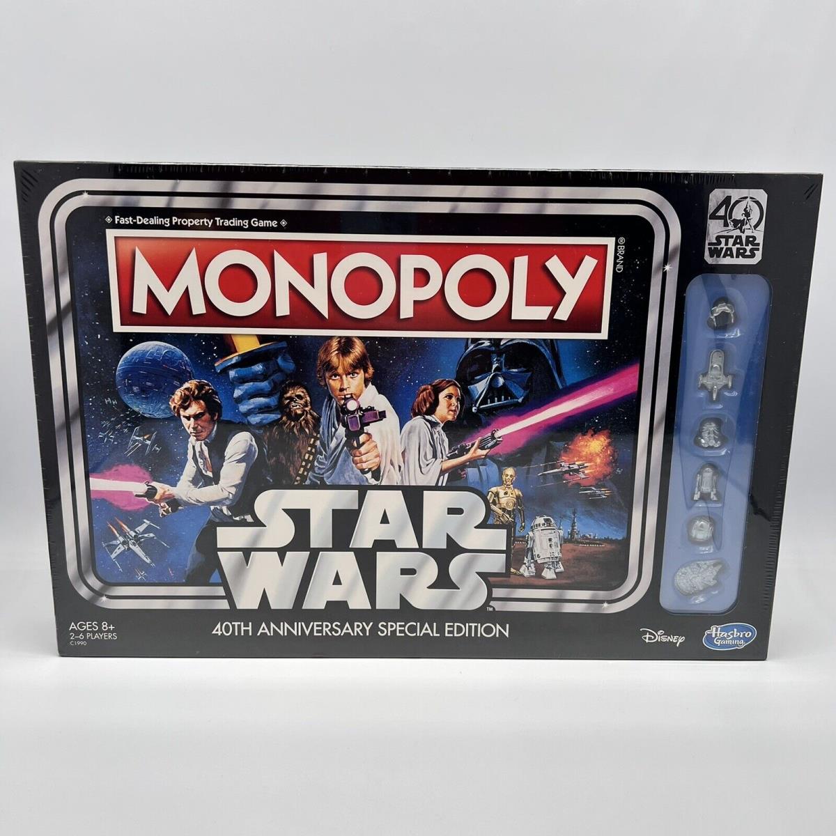 Monopoly Star Wars 40th Anniversary Special Edition 2016 Board Game