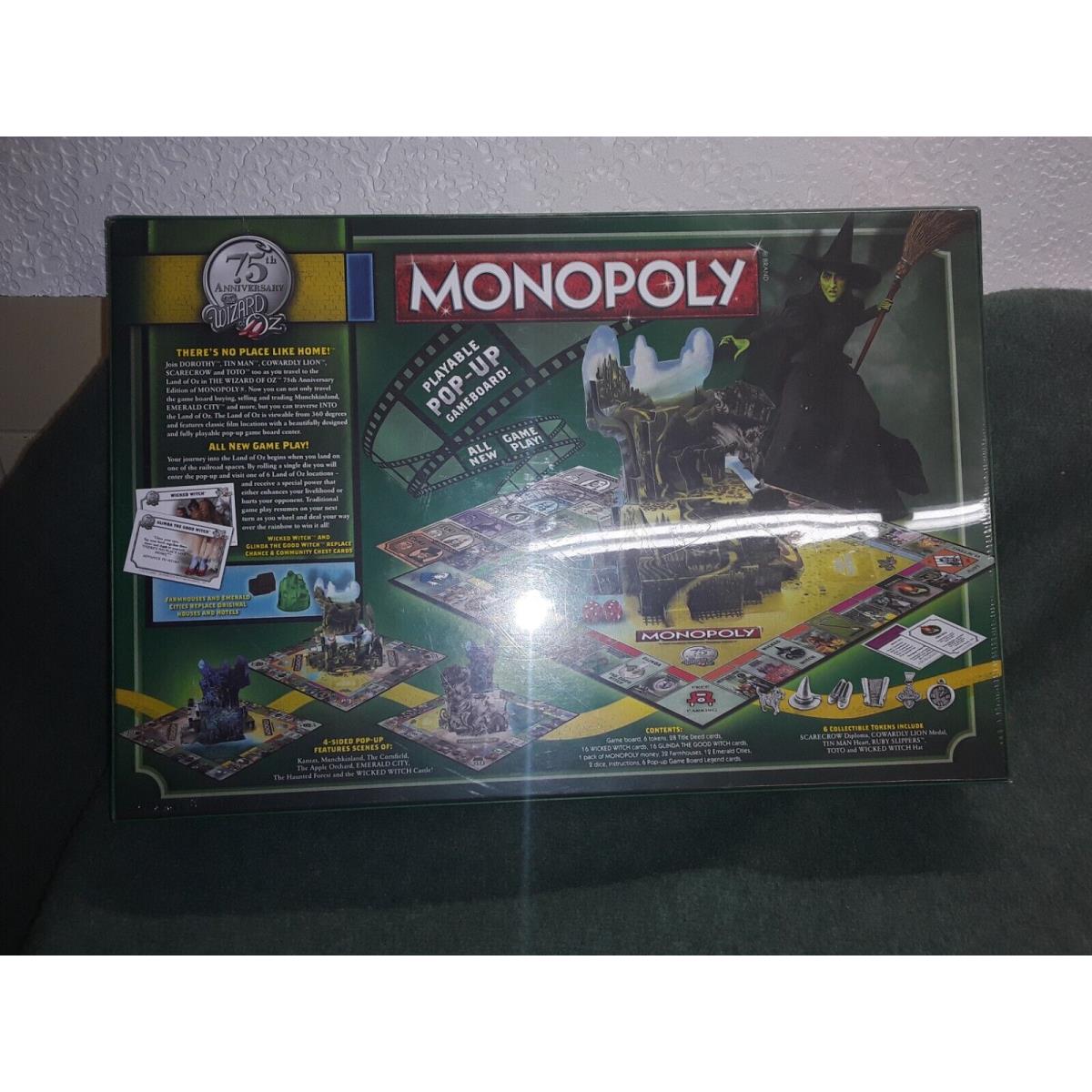 The Wizard of Oz 75th Anniversary Collectors Edition Monopoly