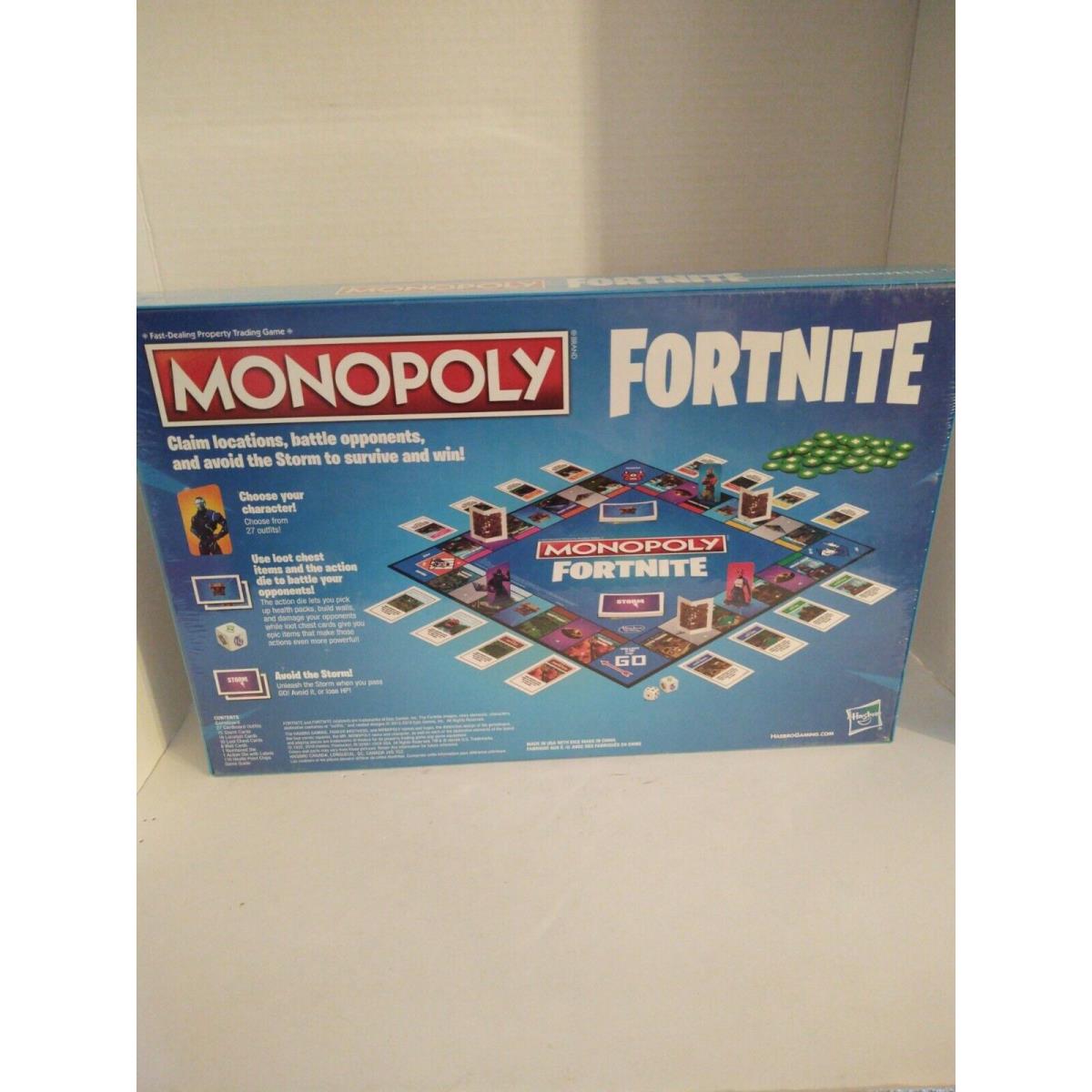 Monopoly Board Game Fortnite Edition Hasbro E6603