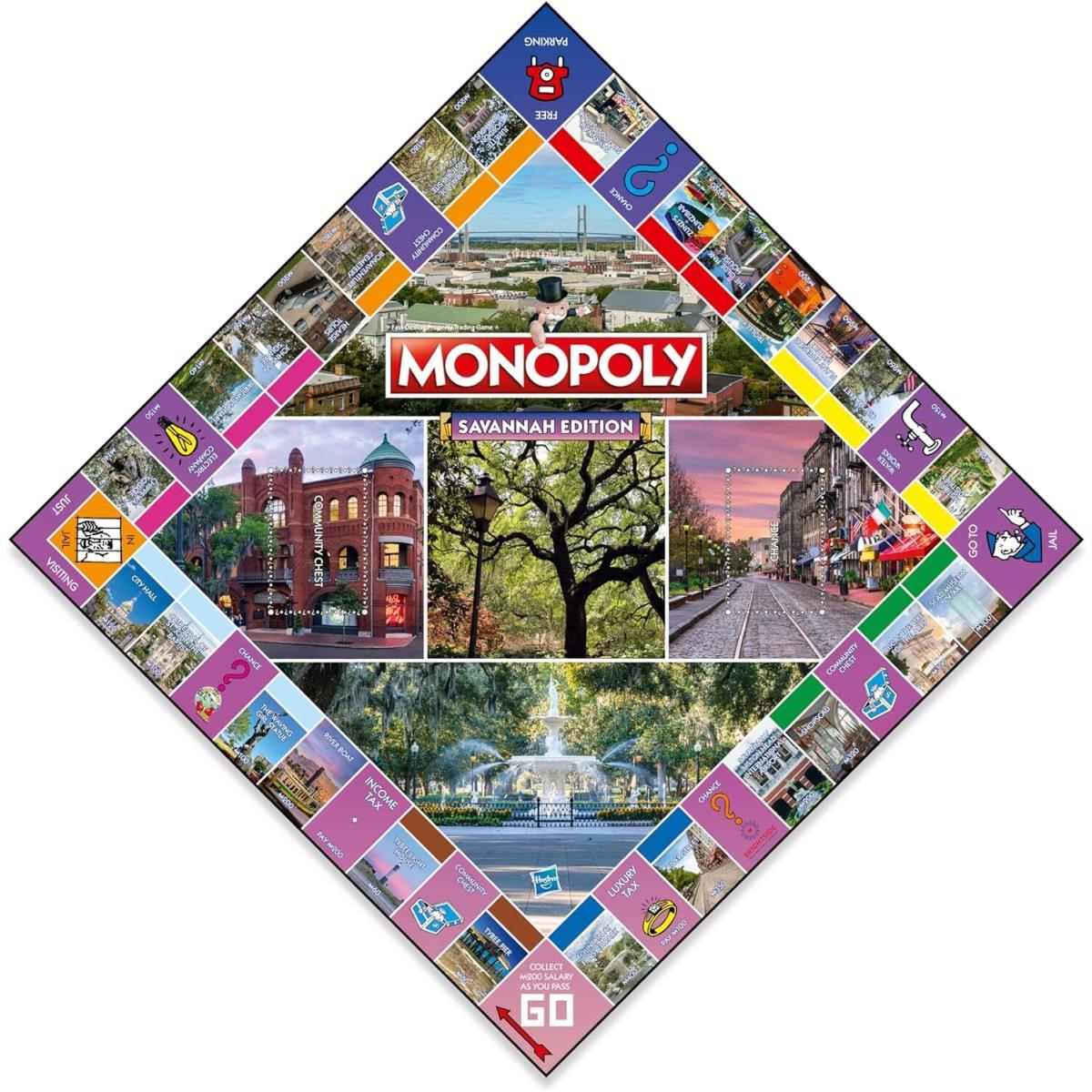 Monopoly Savannah Edition Board Game 2-6 Players Family Board Games Toy Gift