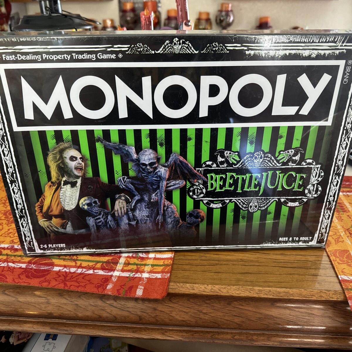 Beetlejuice 2019 Monopoly Hasbro Game 6 Collectible Tokens