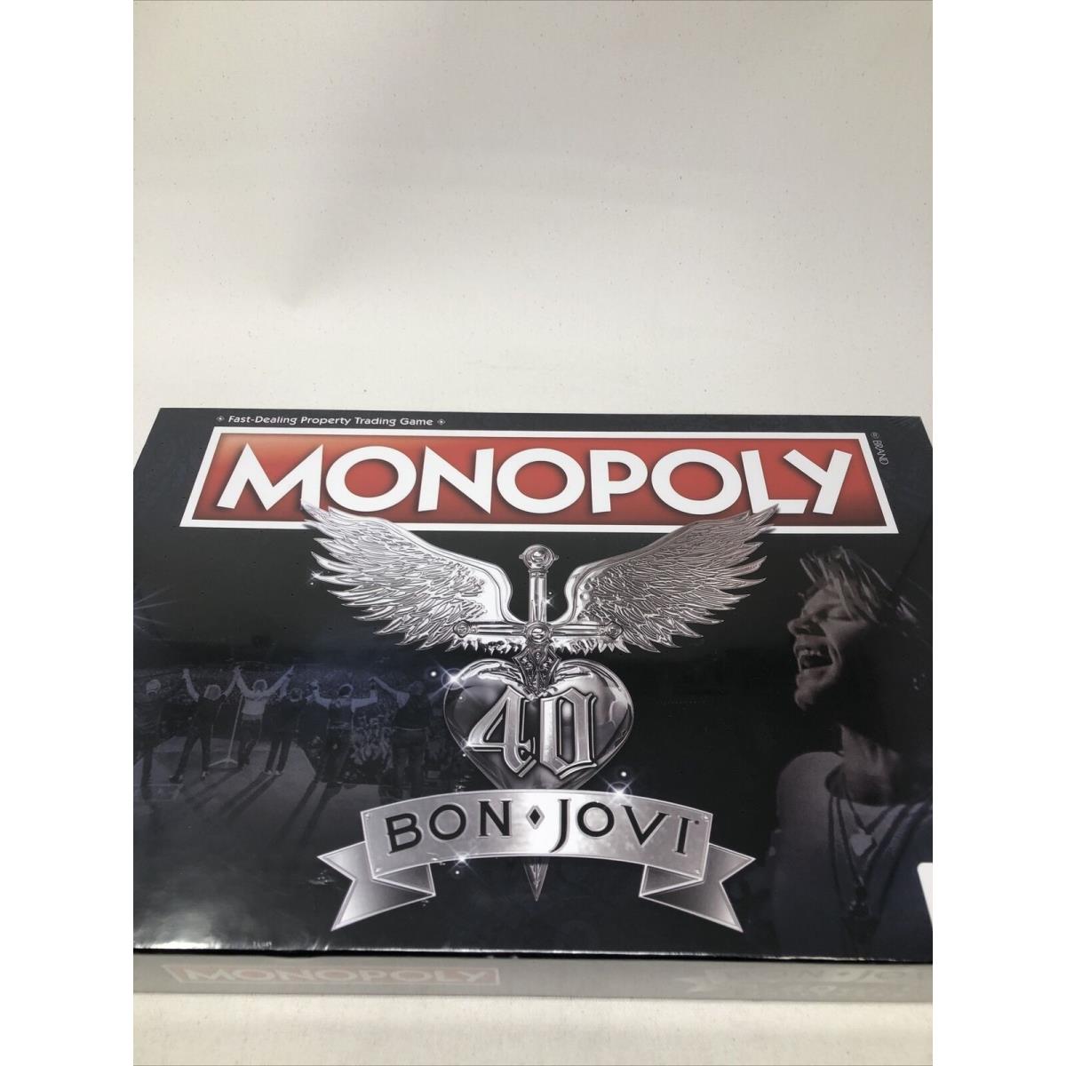 Bon Jovi 40th Anniversary Monopoly Collectors Edition Rare