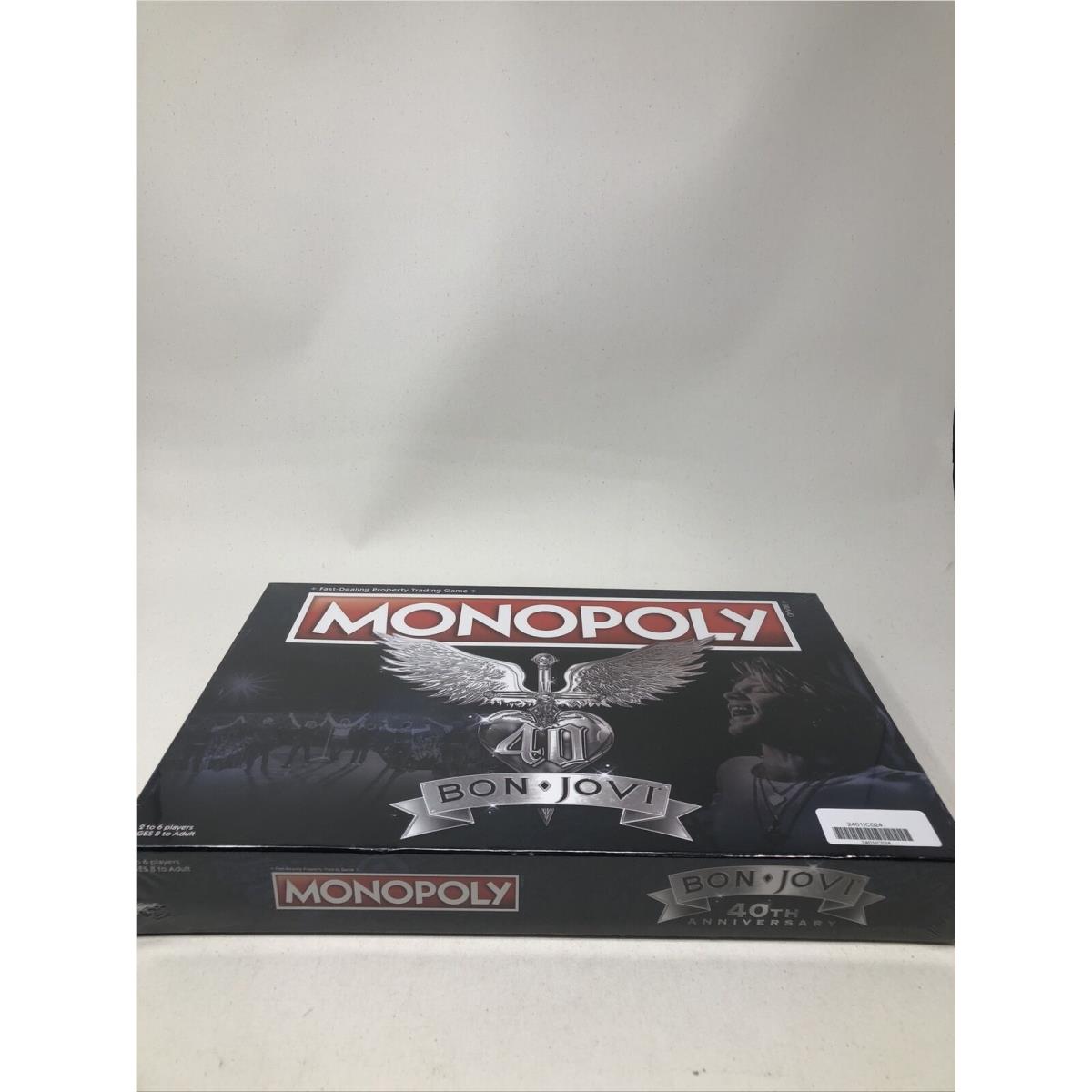 Bon Jovi 40th Anniversary Monopoly Collectors Edition Rare