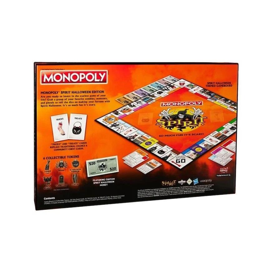 Spirit Halloween Store Monopoly Board Game