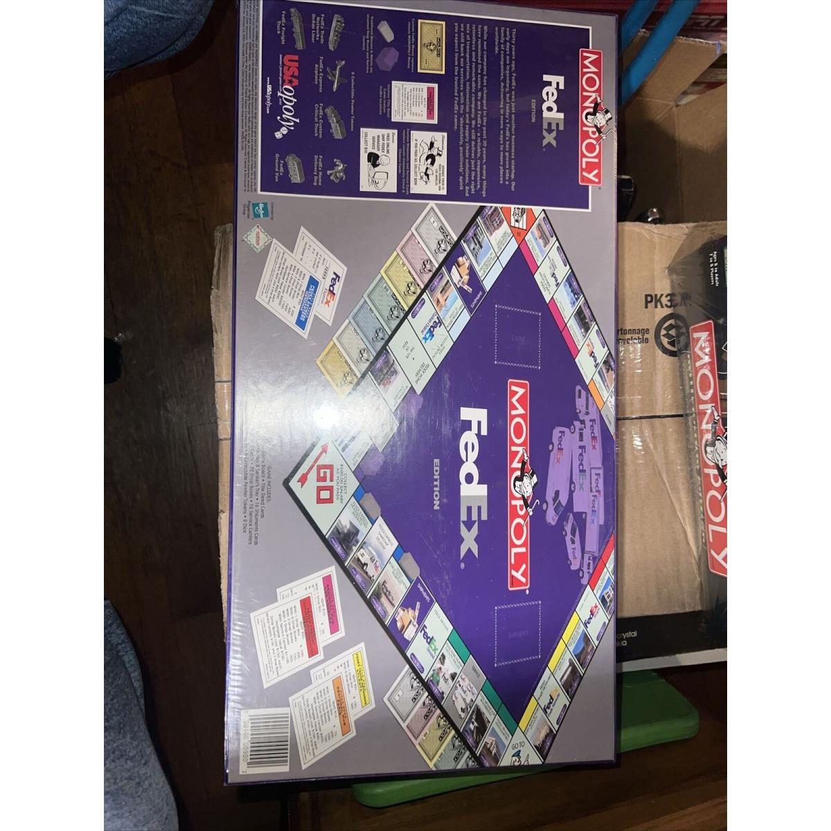 Monopoly Fedex Edition 2004 Hasbro Usaopoly