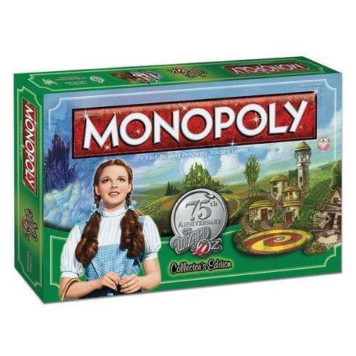 Monopoly The Wizard of Oz Board Game 75th Anniversary Collector`s Edition