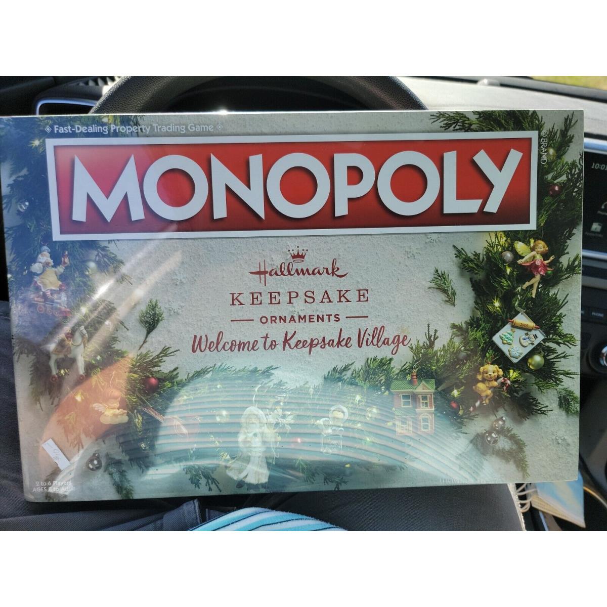 Monopoly Hallmark Keepsake Ornament Board Game