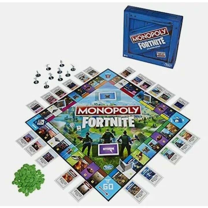 Monopoly Fortnite Collector`s Edition Game But Plz Read n See Pics