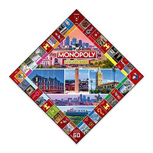 Monopoly Kansas City Edition Family Board Game For 2-6 Players