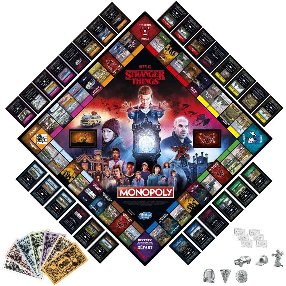 Monopoly Board Game: Netflix Stranger Things Edition