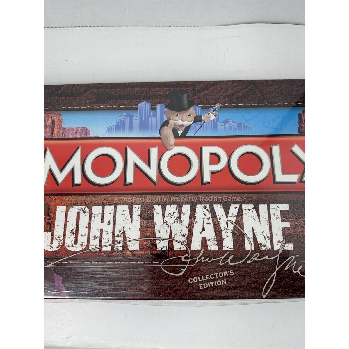 John Wayne Monopoly Collector s Edition with 6 Collectible Tokens Usa