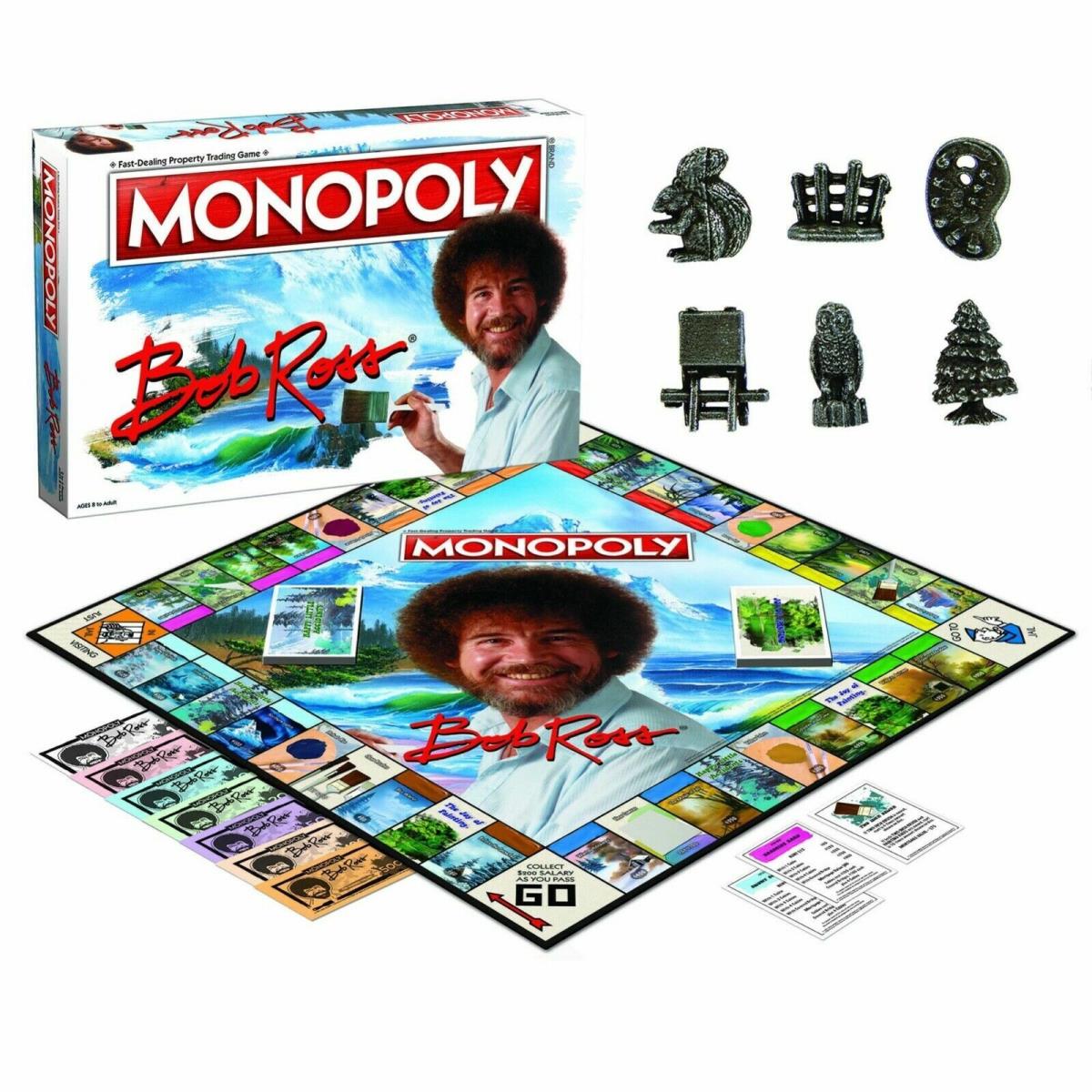 Monopoly Bob Ross Editions