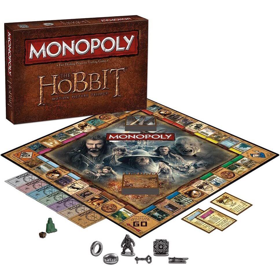 Monopoly The Hobbit Motion Picture Trilogy Collectors Edition