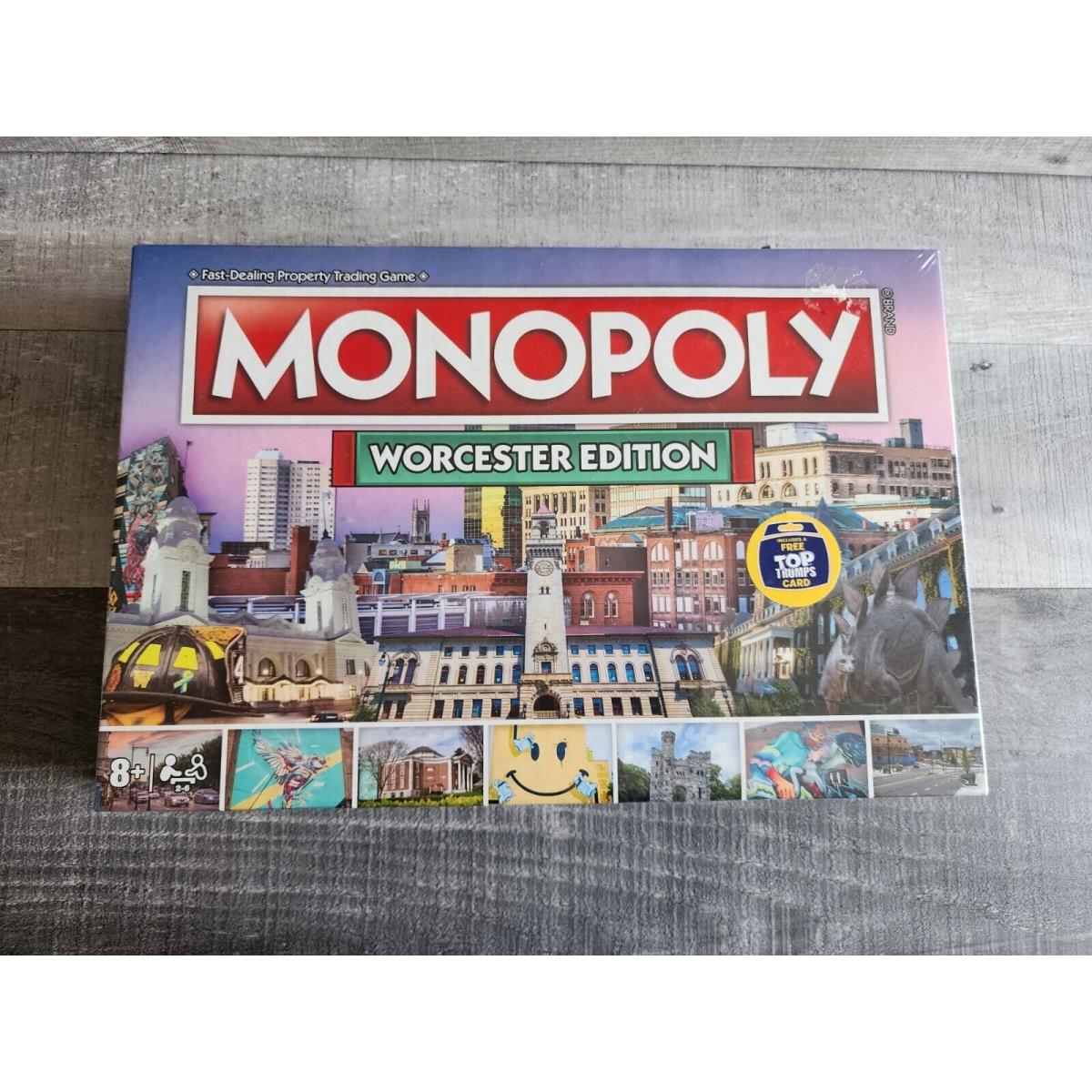 Worcester Monopoly - The Fast-dealing Property Trading Board Game