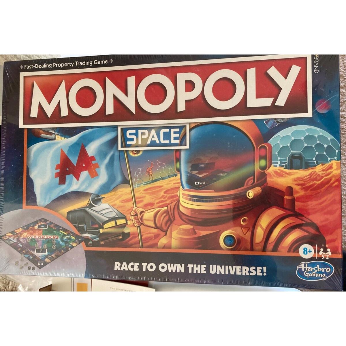 Board Game Monopoly Space Outer Moon