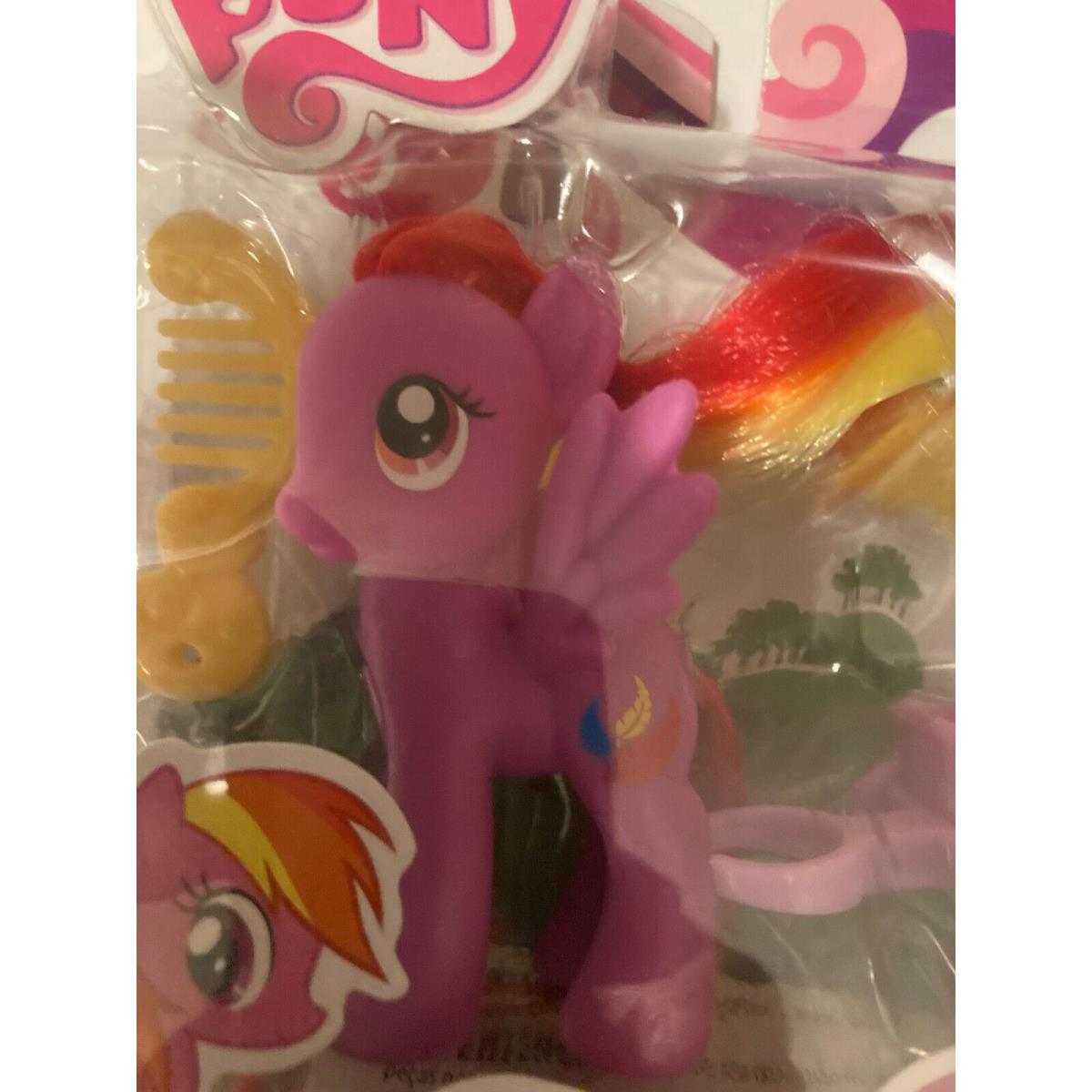 My Little Pony G4 Feathermay 3 w Wagon Parrot Nip