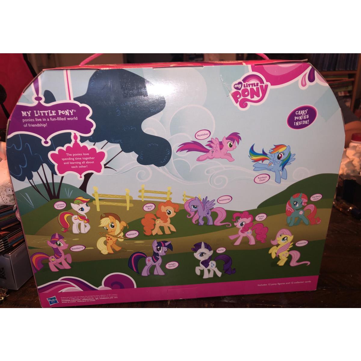 My Little Pony 12 Figure Collection Set Special Edition Toys R Us Exclusive 2011