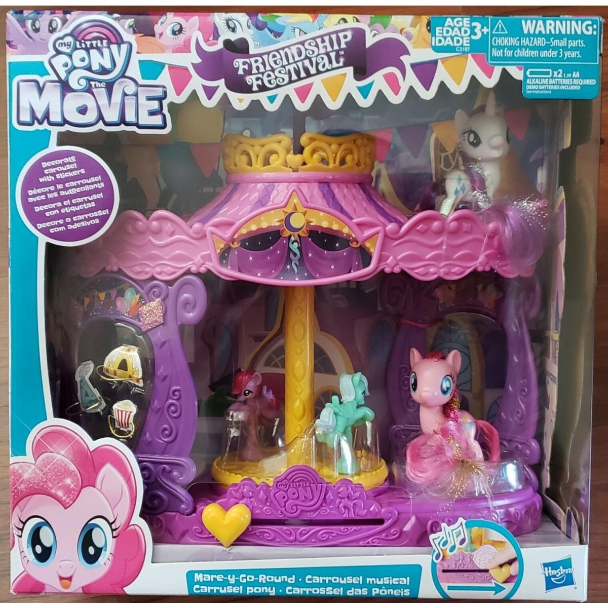 My Little Pony Movie Friendship Festival Mare-y-go-round