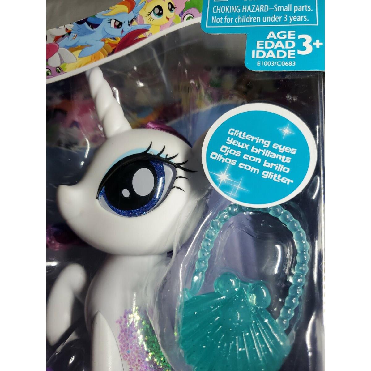 My Little Pony The Movie Glitter Style Seapony Rarity Usa Ships Free