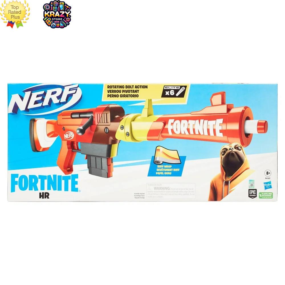 Fortnite HR Rotating Bolt Action Blaster Fun Kids with 6 Darts - Exclusive at Wa