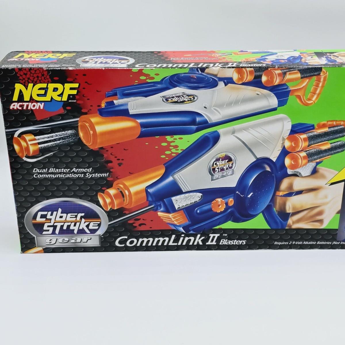 Vintage 1996/97 Nerf Commlink II Blasters Cyber Stryke