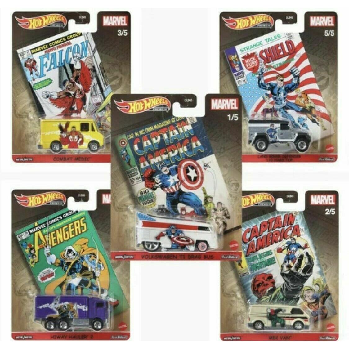 Hot Wheels 2021 Pop Culture L Marvel Comics - Pick and Choose DLB45-946L