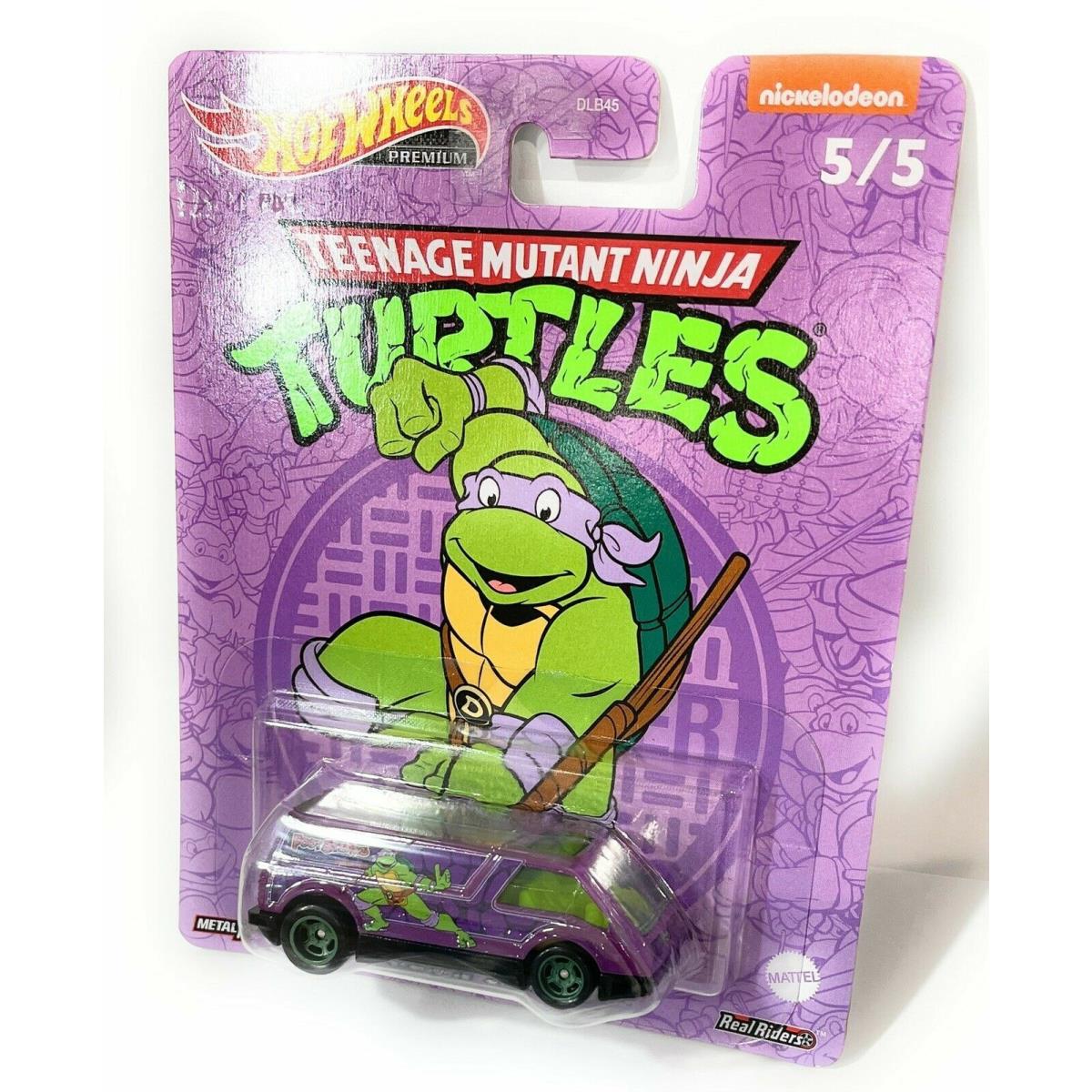 2022 Hot Wheels Teenage Mutant Ninja Turtles Model Car Pick Choose DLB45-946N Dream Van XGW (5/5)