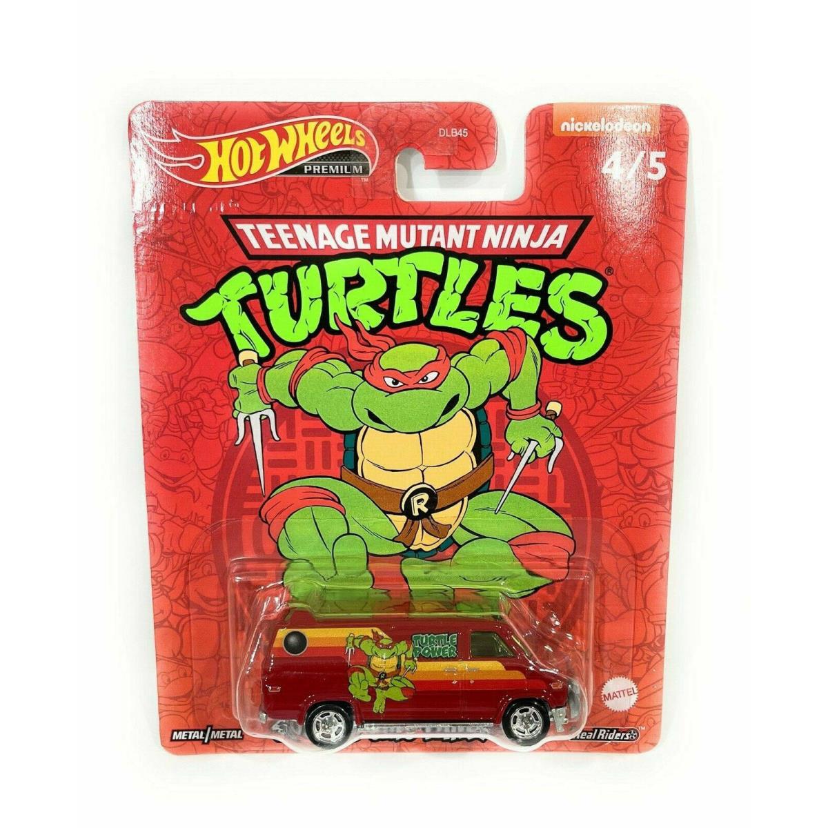 2022 Hot Wheels Teenage Mutant Ninja Turtles Model Car Pick Choose DLB45-946N Custom GMC Panel Van (4/5)