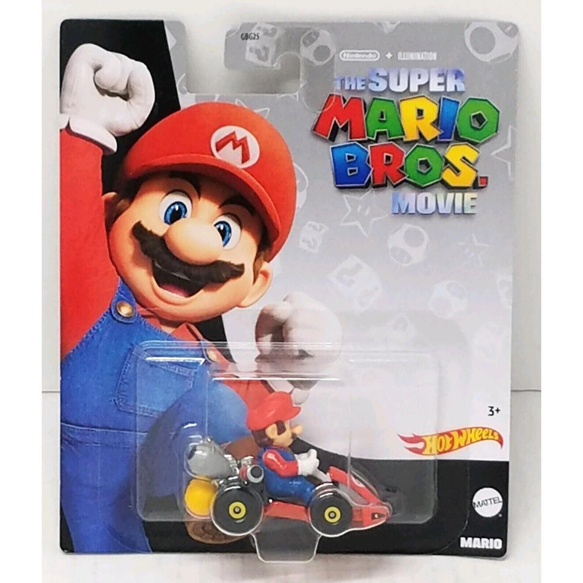 Mario Hot Wheels Mariokart Kart Diecast Car Vehicle Choose 2021 2022 2023 2024 + HKD42, MARIO Super Mario Bros Movie