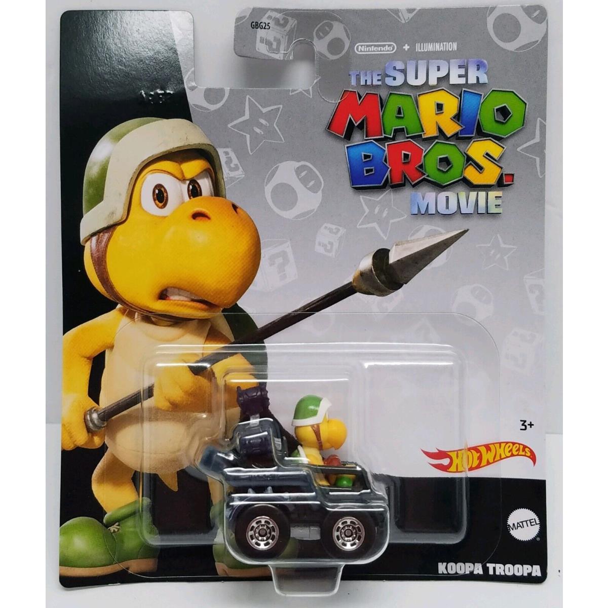 Mario Hot Wheels Mariokart Kart Diecast Car Vehicle Choose 2021 2022 2023 2024 + HKD59, KOOPA TROOPA Super Mario Bros Movie