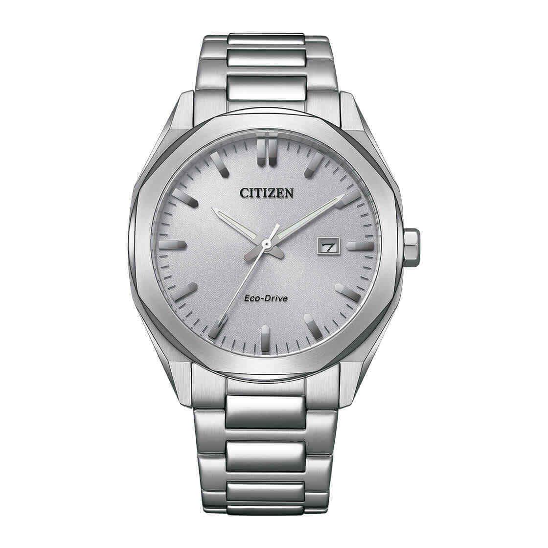 Citizen Eco-drive Silver Dial Men`s Watch BM7600-81A